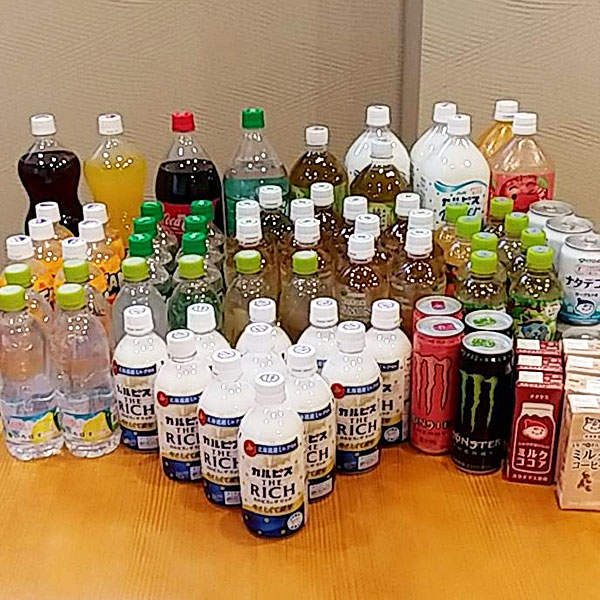 ドリンクたくさん買い取りました。