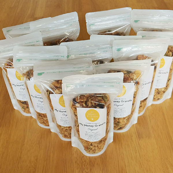 グラノーラたくさん買い取りました。
